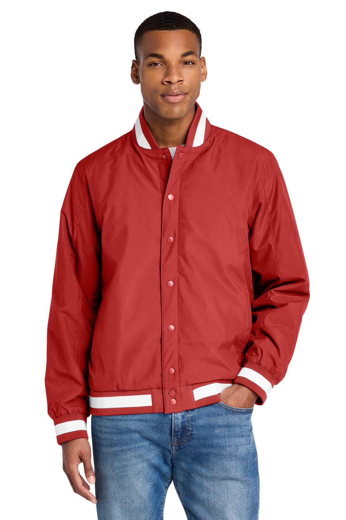 Sport-Tek® Insulated Varsity Stadium Jacket