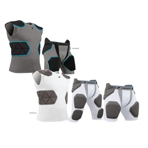 Youth Tri-Flex Compression Apparel & Rib/Shoulder Shield (7-Pad)