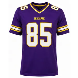 SHAJAPAK Classic V-Neck Sublimated Football Jersey