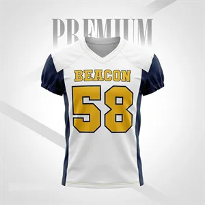 Custom Dye Sublimated Varsity Football Game Jersey