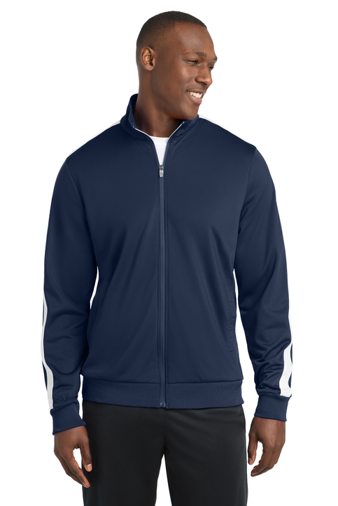Sport-Tek® Sport-Wick® Fleece Colorblock Hooded Sweatshirt